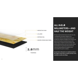AFloor Wall Paneel Arabescato White 122x260cm