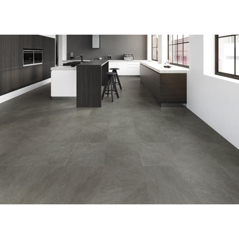 Design Klebe Vinyl Dark Concrete Dryback