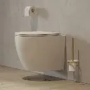 Modern Project Toilettenpapierhalter Gold gebürstetet (GLB)