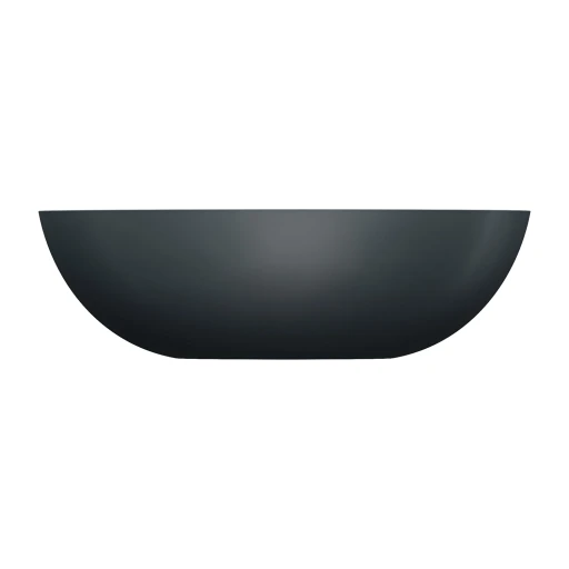 Shell M+  Aufsatzwaschtisch, 50 x 32 cm  Black lava matt (BLV)