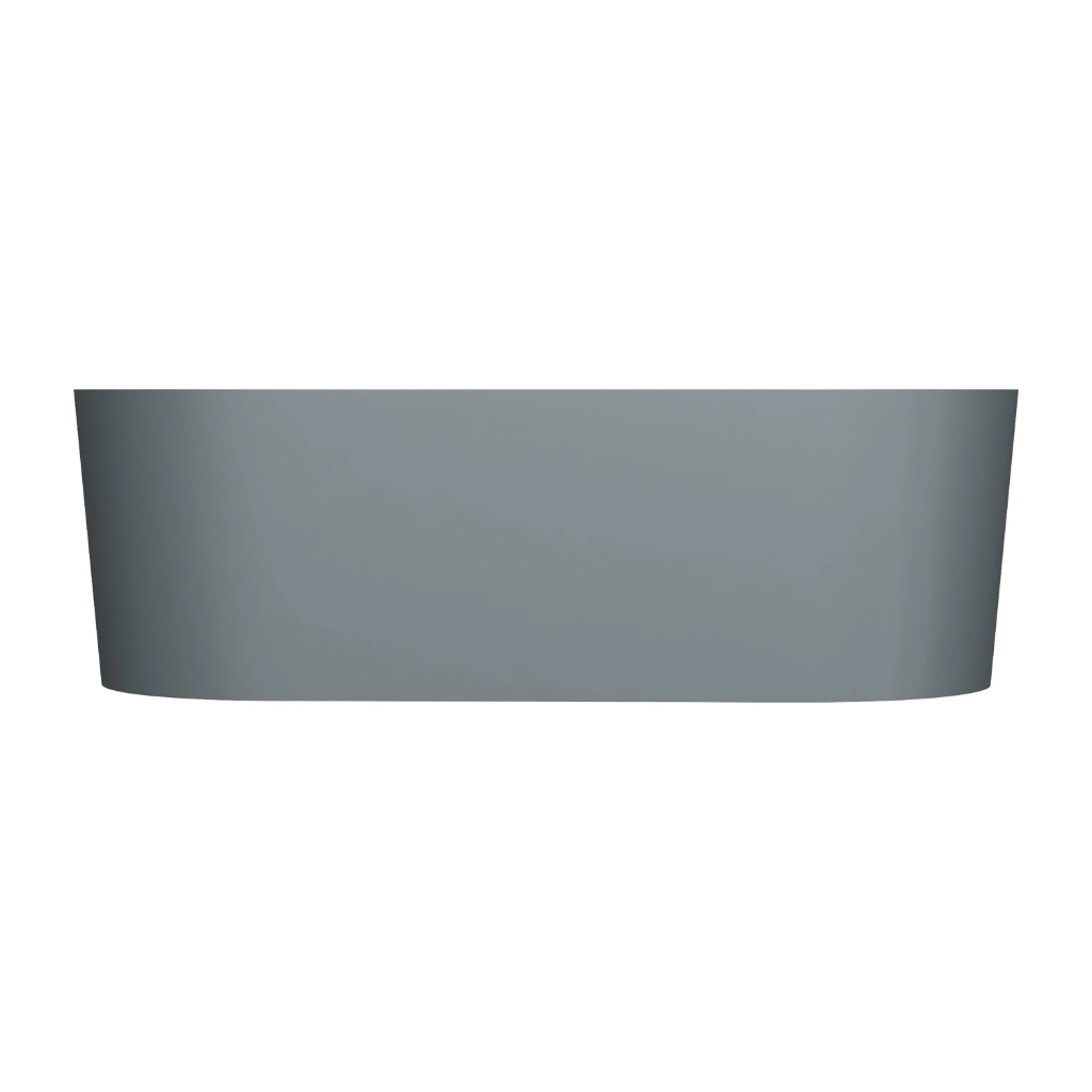 OVO M+ Freistehende Badewanne, 160 x 75 cm, Ash grey matt (AG) OVOWWAG