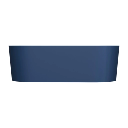 OVO M+ Freistehende Badewanne, 160 x 75 cm, Ash grey matt (AG) OVOWWMB