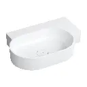 OVO M+ Aufsatz- und Wandwaschtisch - rechts,  Weiß matt (BM)64 x 44 cm OVO645UWPBM