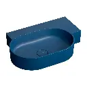 OVO M+ Aufsatz- und Wandwaschtisch - rechts,Midnight blue matt (MB)64 x 44 cm OVO645UWPMB