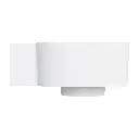 OVO M+ Aufsatz- und Wandwaschtisch - links,Weiß matt (BM)33 x 34 cm OVO335UWLBM