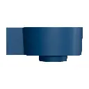 OVO M+ Aufsatz- und Wandwaschtisch - links,Midnight blue matt (MB)33 x 34 cm OVO335UWLMB