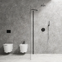 Y Unterputz-Duschsystem Schwarz seidenmatt (BLH)  SYSY18BL