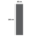 MPC Paneel Deep Grey XL 60x265cm