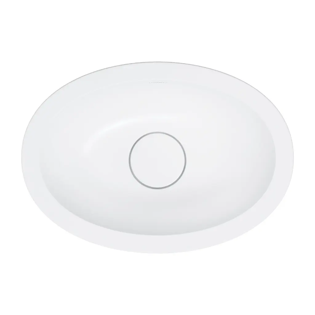 Shell M+ ,Unterbauwaschtisch 38 x 25 cm Weiß matt (BM)SHELL380UPBM