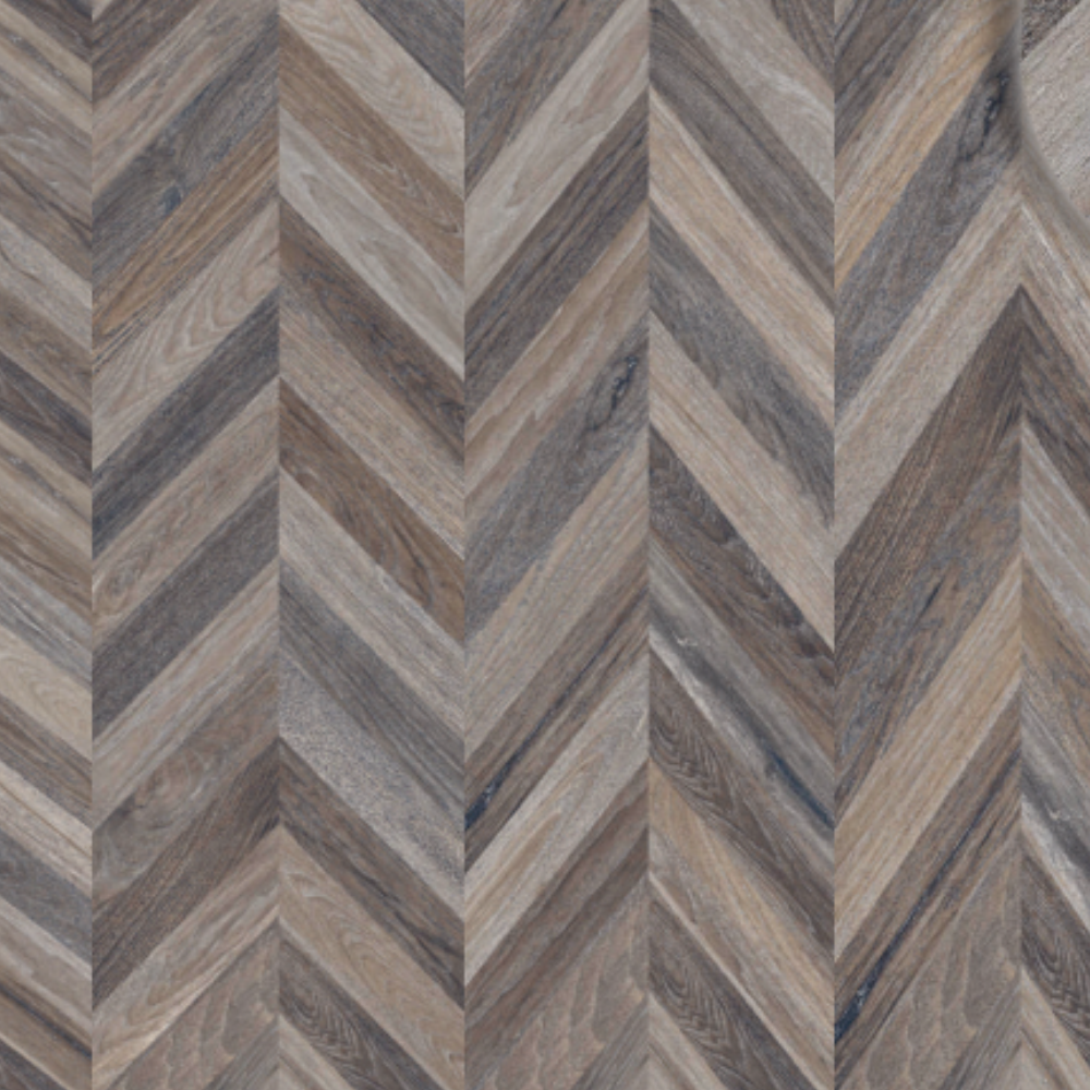30x120cm Carving Chevron Wenge 10mm