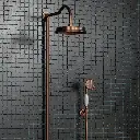 ARMANCE Kopfbrause, ø23 cm Antikes Kupfer gebürstet (ORB)WGARMANCEORB