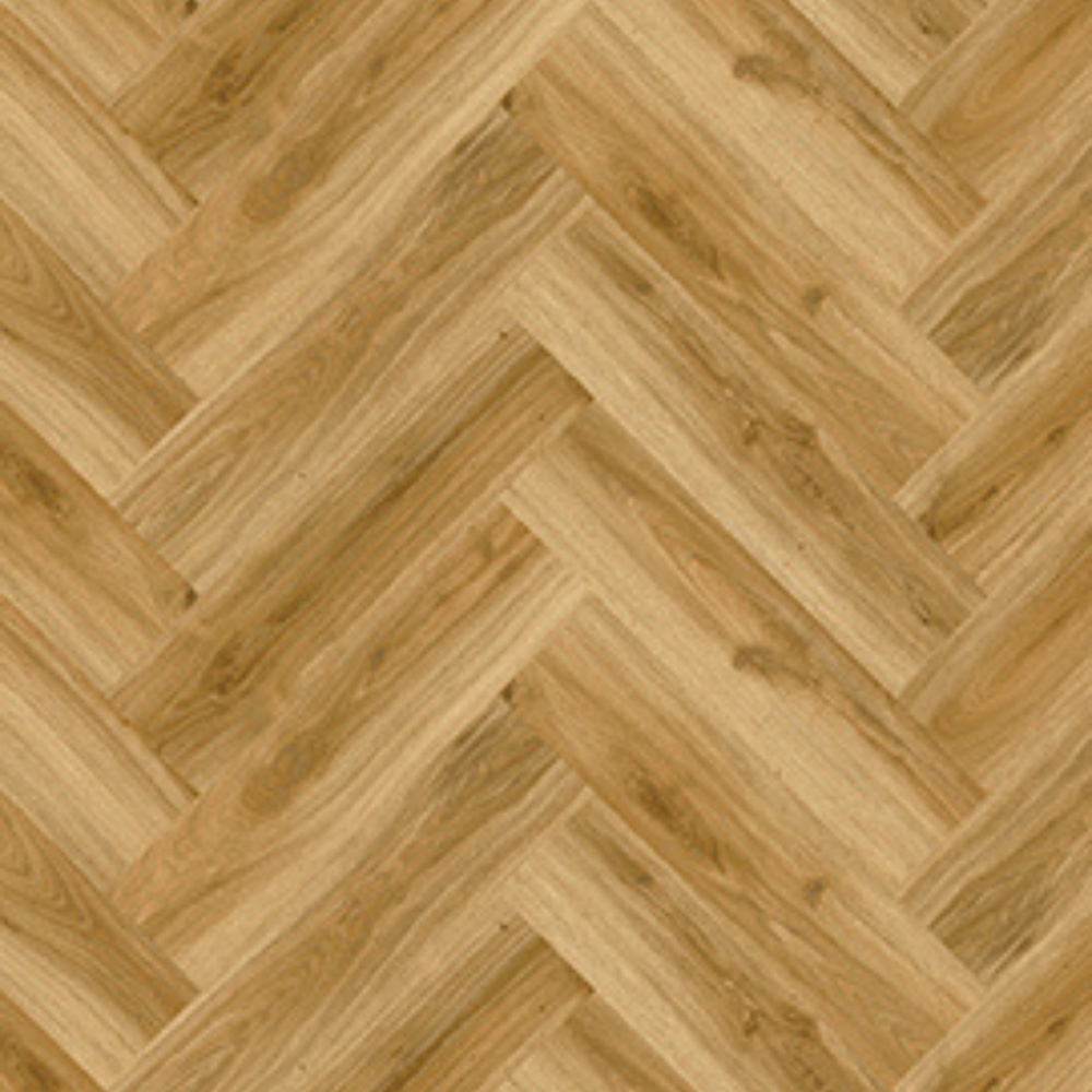 DESIGN 555 Evolut Herringbone 5103 Amber Oak Klebe Vinyl 2,5mm/NS 0,55  63,2 cm x 15,8 cm 