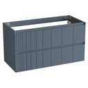 POLE-Kommode aus Marinesperrholz 60 x 45 x 54 cm mattes Kobaltblau PL060.Z