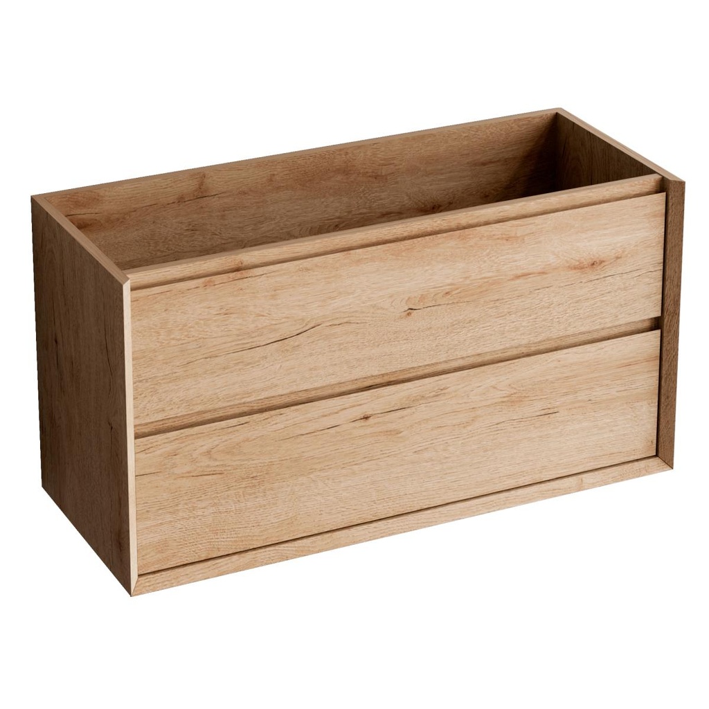 Möbelstück „Tablero Marino COOL“, 60 x 45 x 54 cm, 2 hängende Schubladen, Farbe: Mud CL.060.MUD