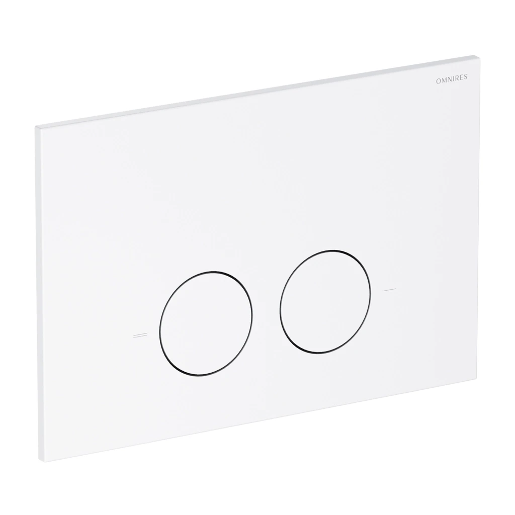 STRONGFRAME Vorwandelement mit ECO-Spülung + MINIMAL WC-Betätigungsplatte Weiß matt (WM) STFWCECO1M-RWM 