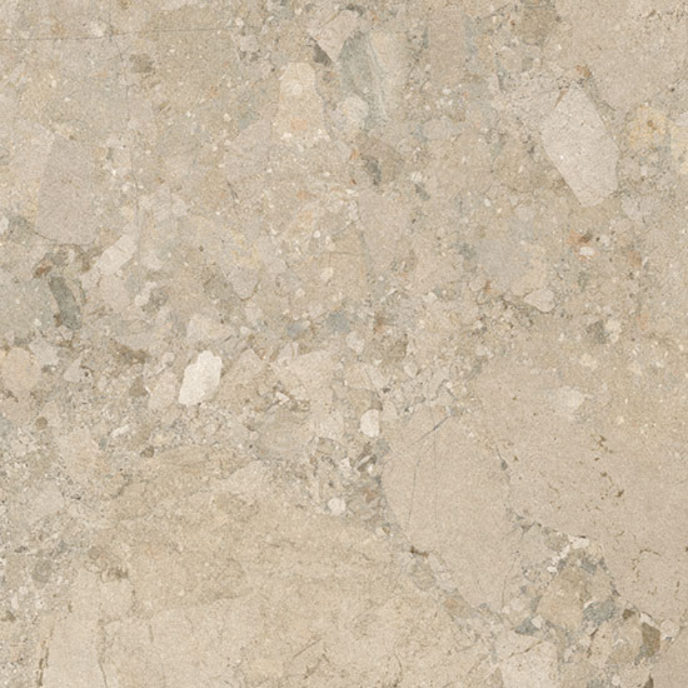 120x120cm SassiPietre Beige Matt 9mm