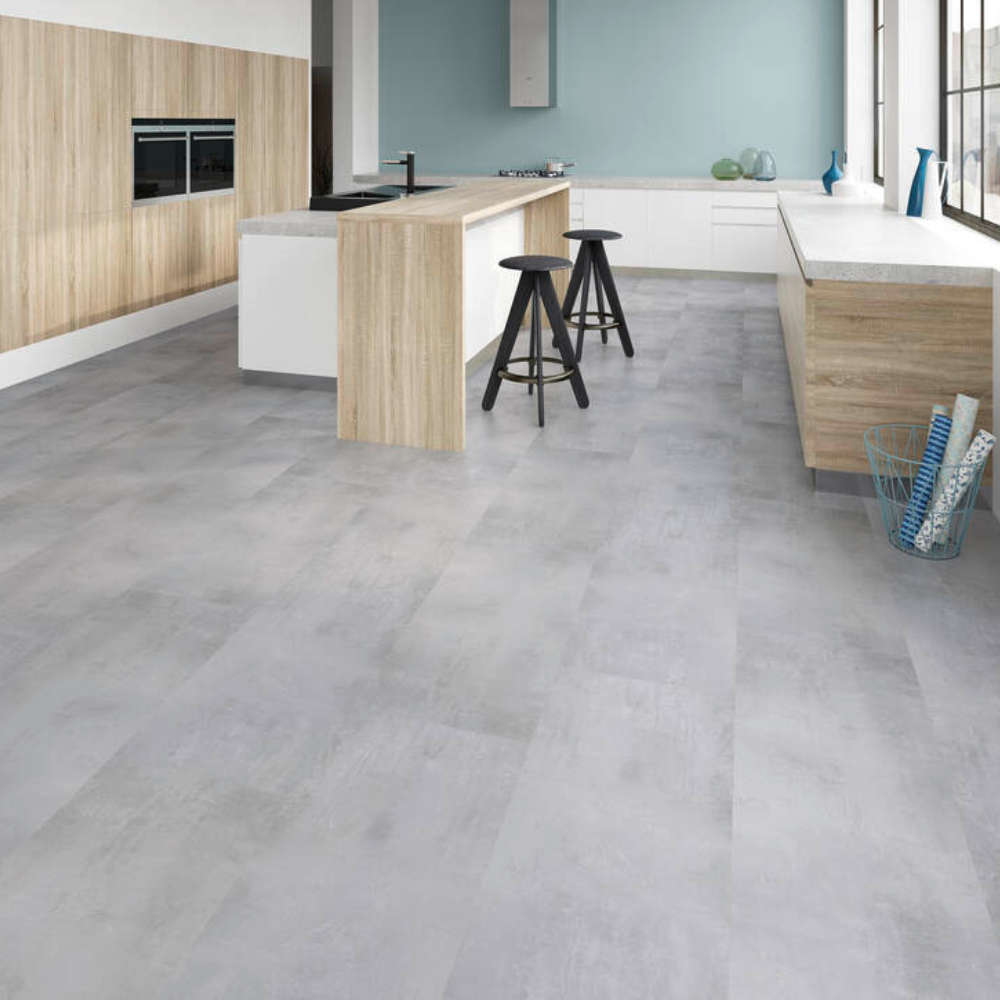 Design Vinyl Click 865XBri.Concrete 30,31x60,72cm Rigid Board