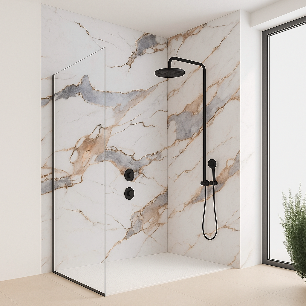 AFloor Wall Paneel Blue Sky 122x260cm (Hochglanz)