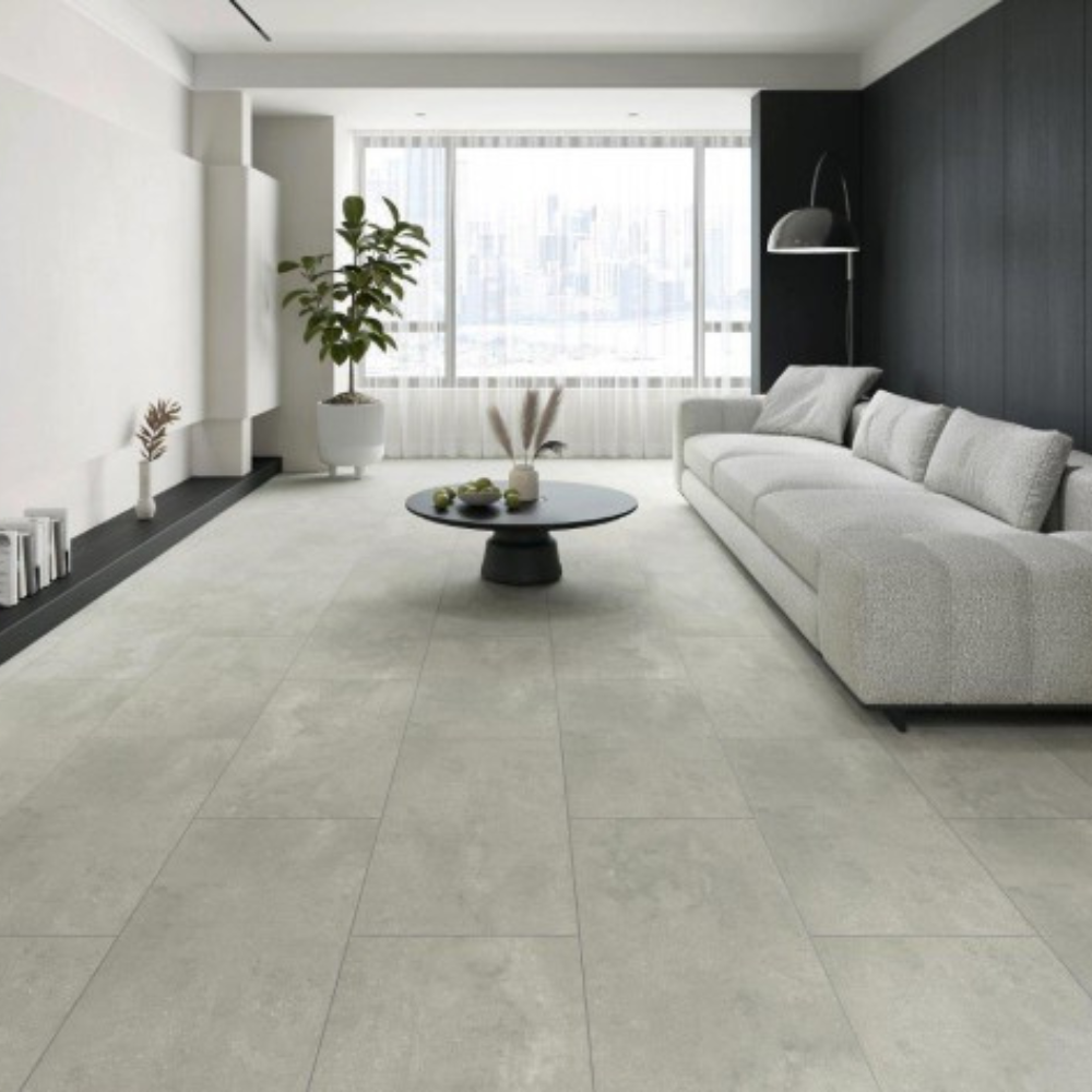 XXXL Design Vinyl Beton Sand (Fliesen Optik) KLEBE 914x457x2,5mm ULTRAMATT