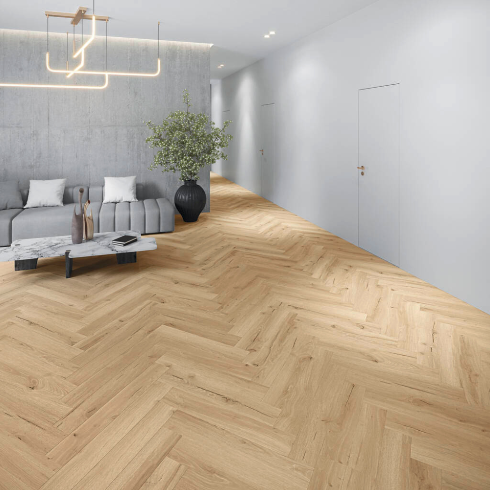 DESIGN 555 6702 OakCream EIR rau 2,5mm/NS 0,55mm Dryback 