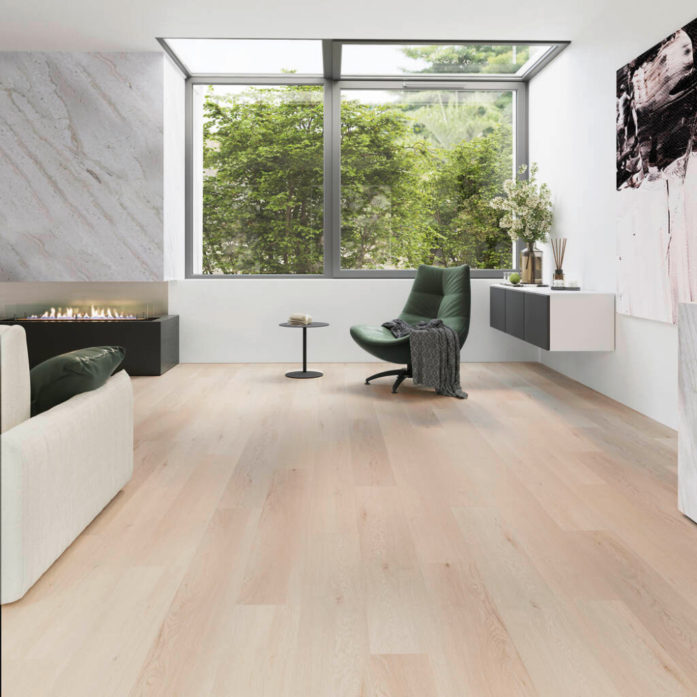 Design Vinyl Click  PearlizedOak 17,81x124,46cm Rigid Board