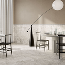 120x120cm Sassi Pietre Bianco Matt 9mm 