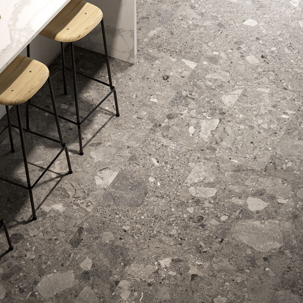  60,4x120,8cm Frammenta Grigio Scuro Matt 9mm