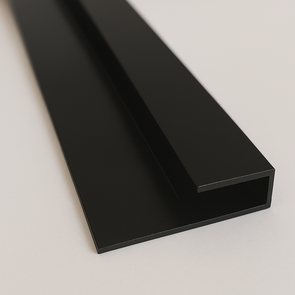WANDPANEEL Abschlussschiene Silber 10mm 270cm  (Kopie)