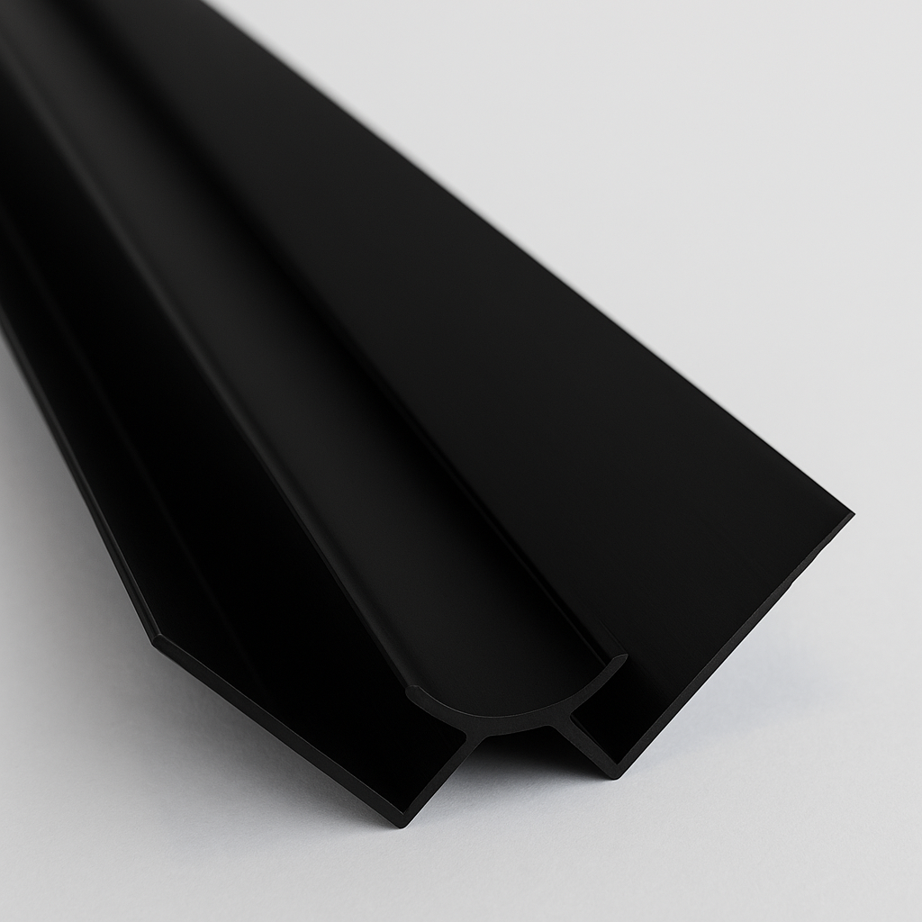 WANDPANEEL Inneneckenprofil Schwarz 12mm 270cm