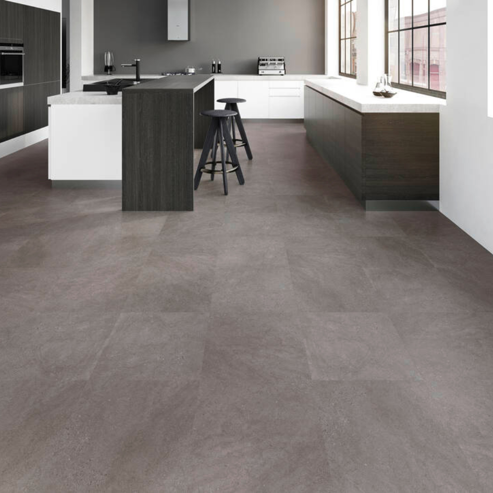 Design Klebe Vinyl Dark Concrete Dryback