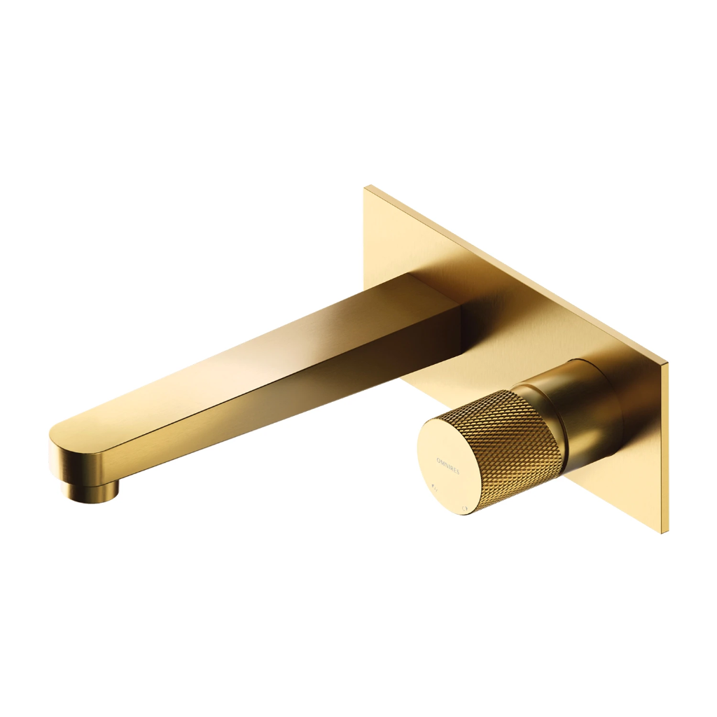 Contour Unterputz Waschtischarmatur Gold gebürstet GLB CT8015GLB