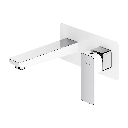 Parma Unterputz Waschtischarmatur Chrom/weiß Poliert PM7415CRB