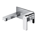 Baretti Unterputz -Waschtischarmatur Chrom Poliert CR : BA7815CR