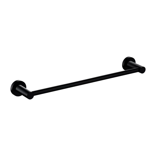 Modern Project Handtuchbügel, 40 cm Schwarz matt (BLM)