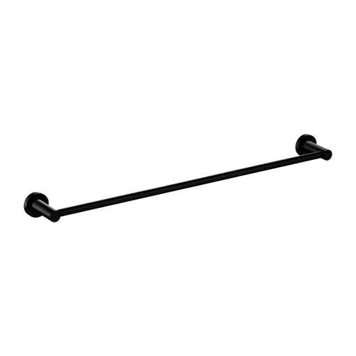 Modern Project Handtuchbügel, 60 cm Schwarz matt (BLM)
