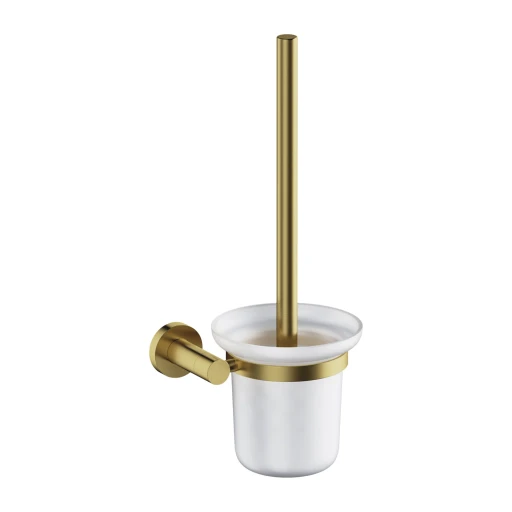 Modern Project Hängend Toilettenbürste Messing gebürstet (BSB)