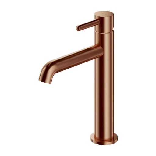 Y Waschtischarmatur, 23 cm (Kartusche 25 mm) Kupfer gebürstetet (CPB)