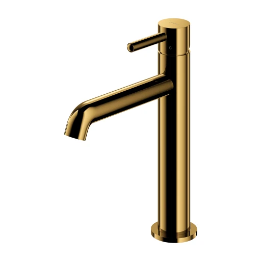 Y Waschtischarmatur, 23 cm (Kartusche 25 mm) Gold poliert (GL)