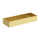 Uni Duschkorb,  30 x 5 x 11 cm Messing gebürstet (BSB) 