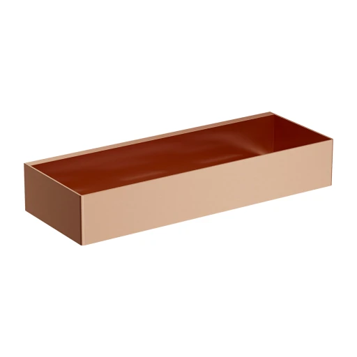 Uni Duschkorb,  30 x 5 x 11 cm Kupfer gebürstetet (CPB) UN10335CPB
