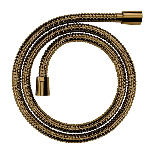  Brauseschlauch, 125 cm Gold poliert (GL) 022-XGL