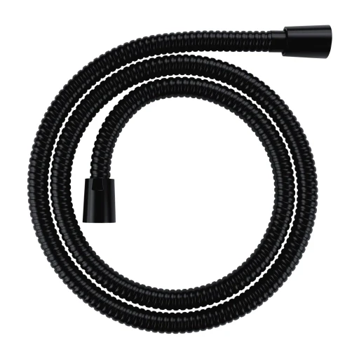  Brauseschlauch, 125 cm Schwarz matt (BLM) 022-XBL