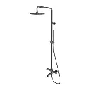 Y Aufputz-Badewannensystem mit Thermostat  Graphit gebürstet (GR) Y1234GR