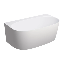 Shell M+   Wandbadewanne, 148 x 86  cm  Weiß matt (BM)
