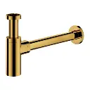 Siphon Dekorativer Waschtisch Siphon  Gold poliert (GL)