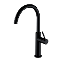 Tula Küchenarmatur Schwarz seidenmatt (BLH) TL6050BL