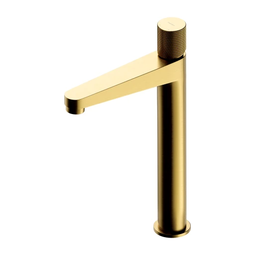 Contour Waschtischarmatur hoch  Gold gebürstetet (GLB)