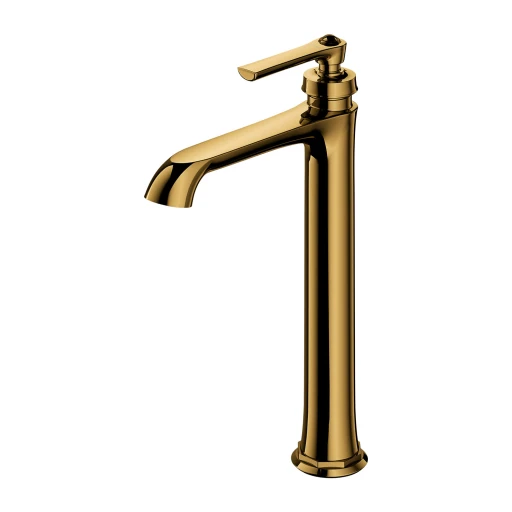 Armance Waschtischarmatur hoch, 32cm Gold poliert (GL)