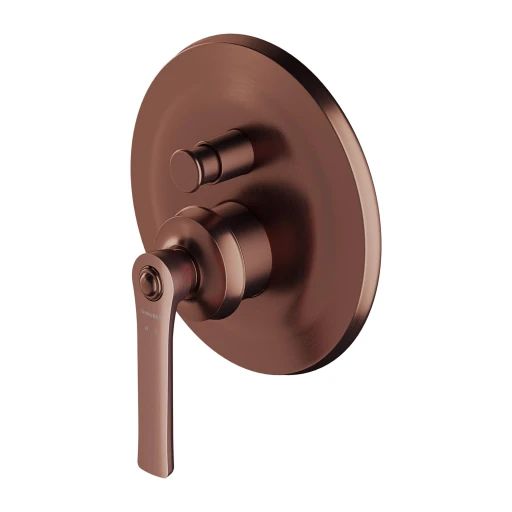 Armance Unterputz-Badewannen- und Duscharmatur Antikes Kupfer gebürstet (ORB)