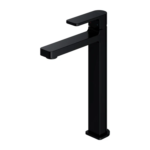 Baretti Waschtischarmatur hoch Schwarz matt (BLM):BA7812CR